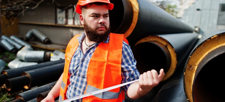 Fixing a Blockage in Main Sewer Line