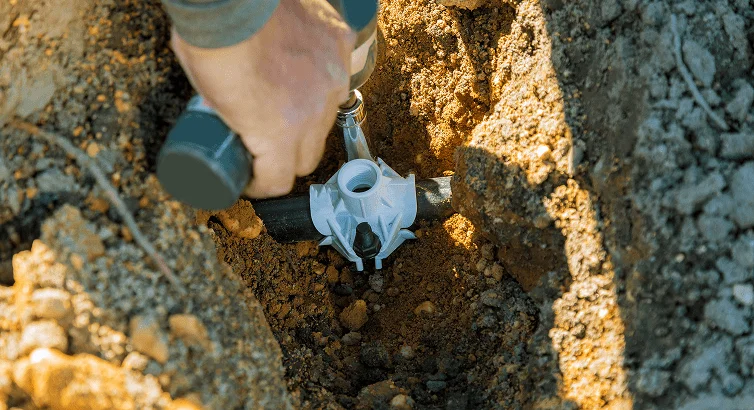 mainline backwater valve